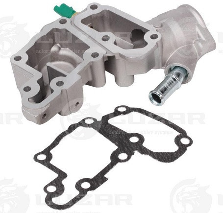 Корпус термостата Peugeot 206/207/Tepee ор.1336Y8 (металл) Luzar LT2036