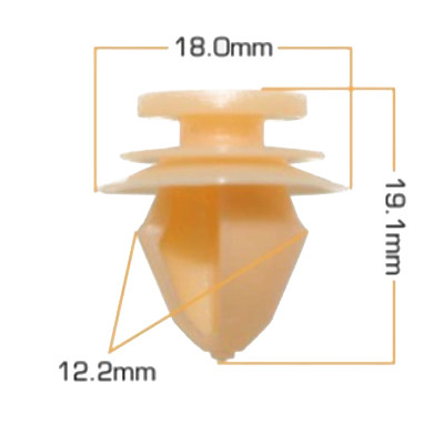 Пистон обшивки двери Logan/Sandero/Duster/Largus ор.6001549265 Masuma KE342