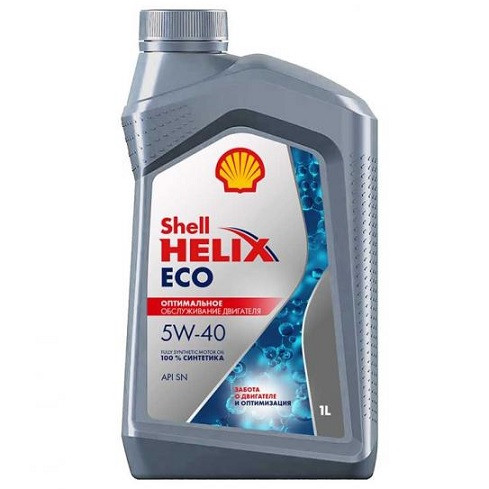 Масло моторное Shell Helix ECO 5W40 SN/CF (1) 550058242