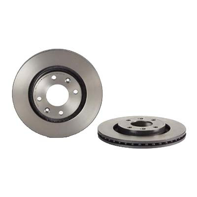Диск тормозной перед Citroen C3/Peugeot 206/Partner 1.1-2.0HDi 96>(к/т 2ед.) 266*22 09869510 ор.4249G1 Brembo 09869511