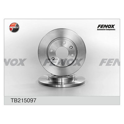 Диск тормозной перед не вент (к/т 2ед.) 08735110 ор.4249A5 Fenox TB215097 