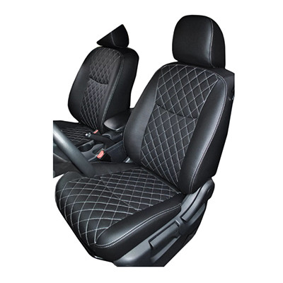 Чехлы Nissan Almera G15 сплош.., экокожа.,с вышивкой ЧЕХЛЫТВЕРЬ 00000001299